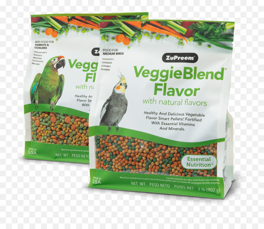 Veggieblend Flavor With Natural Flavors - Zupreem Pet Emoji,Parrot Emotion Signs