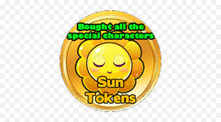 Sun Token X1 Unlock All Special Characters - Roblox Emoji,Chara Emoticons