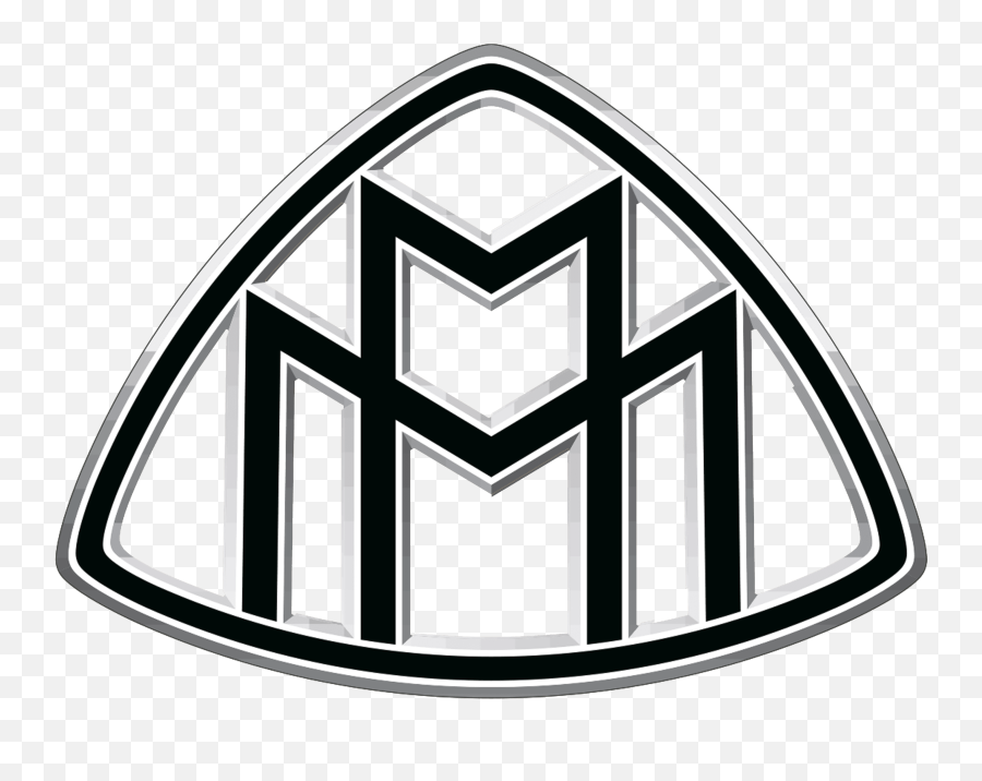 Maybach Logo History Meaning Symbol Png Emoji,Emoji Monogram Black And White