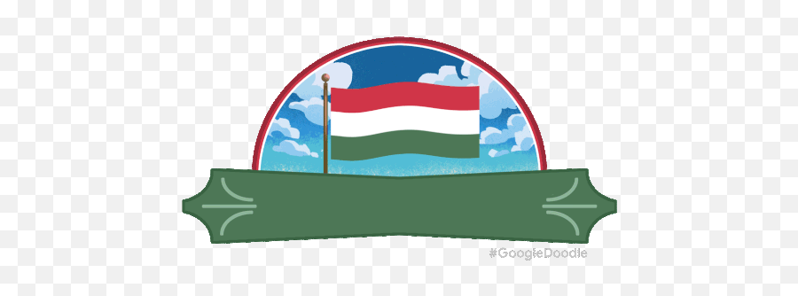 Hungary National Day Happy Hungary National Day Sticker Emoji,Indian Flap Emoji