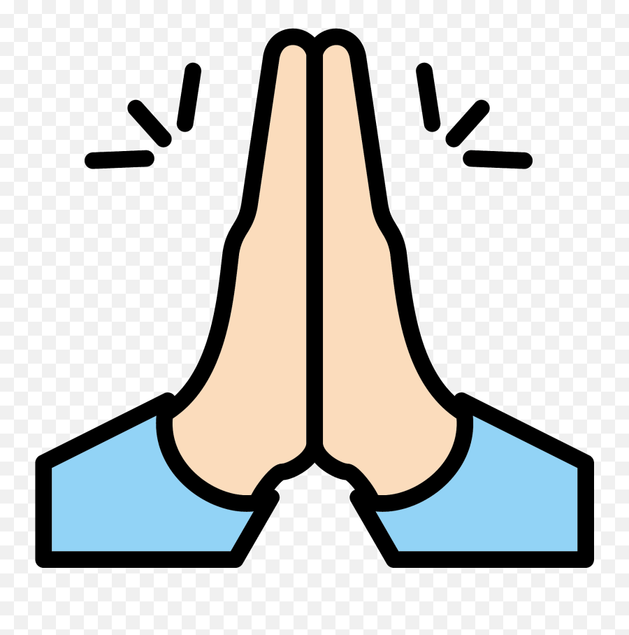 Palms Up Together Emoji Clipart Free Download Transparent - Praying Hands Icon,Praying Hand Emoji