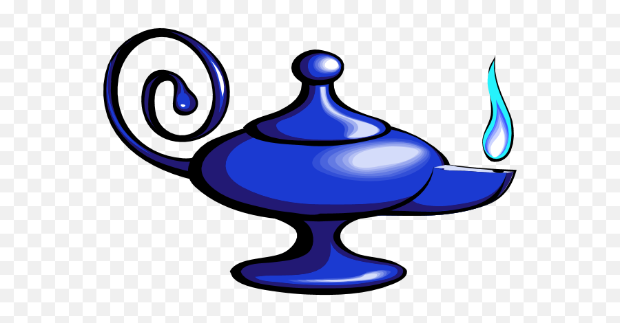 Free Magic Lamp Silhouette Download - Blue Genie Lamp Clipart Emoji,Magic Lamp Emoji