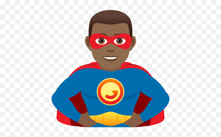 Superhero Joypixels Sticker - Superhero Joypixels Hero Emoji,Snoopy Emoji Free