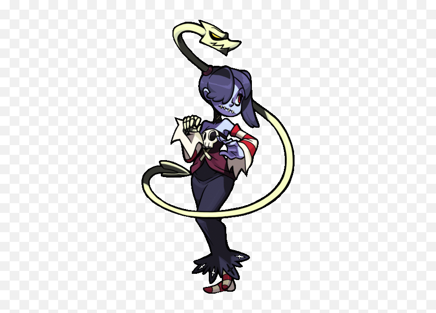 Squigly Skullgirls Imgur Trending Memes - Fictional Character Emoji,My Emotions Gif Imgur