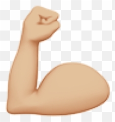 Flex Emoji Muscle Muscleemoji Sticker,Flex Emoji