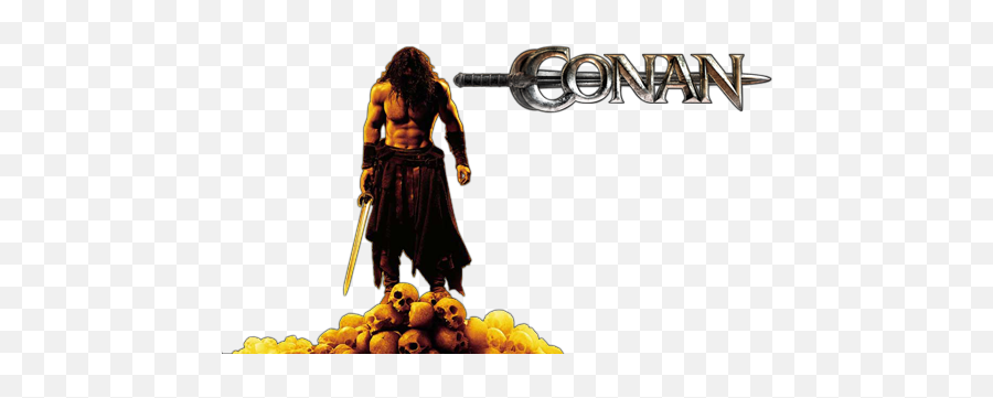 Download Conan The Barbarian Movie Image With Logo And - Conan The Barbarian 2011 Png Emoji,Emoji Movie Character