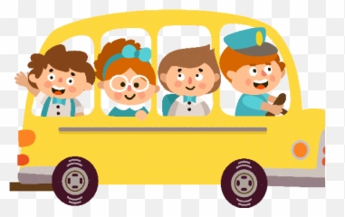 Clipart Bus Animated Gif Cute Elephant - School Chale Hum Png Emoji,Yummy Emoji Gif
