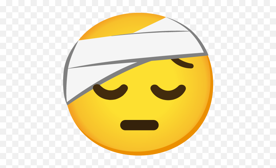 Face With Head - Bandage Emoji Emoji Dolor De Cabeza,Emoji Faces Meaning