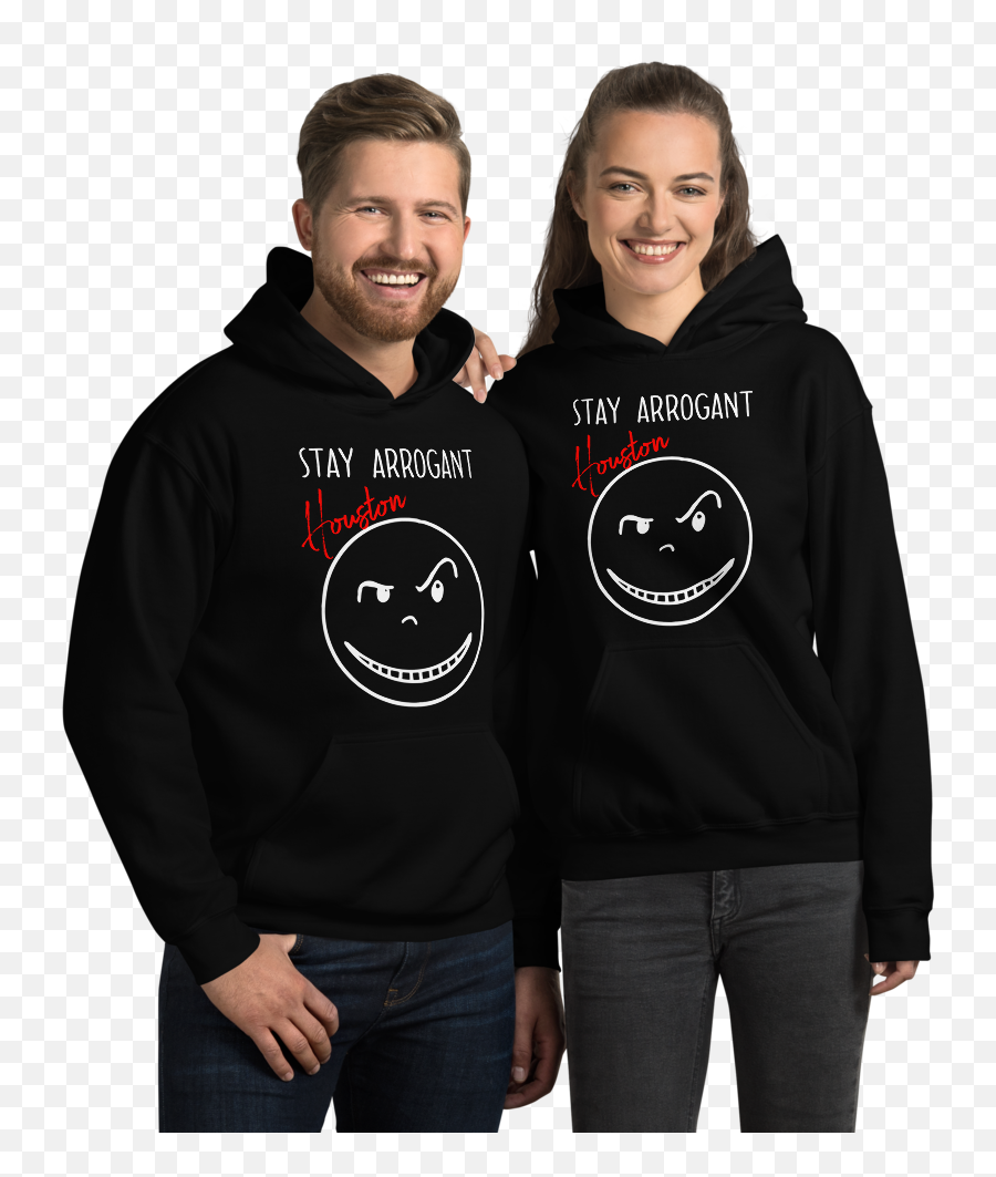 Arrogant Apparel - Small Unisex Hoodie Emoji,Arrogant Emoji