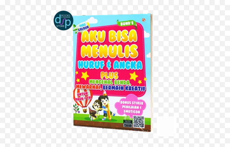 Jual Buku Belajar Menulis Anak Aku Bisa Menulis Huruf Angka Plus Mengenal - Kota Depok Dsp Books U0026 Fashion Tokopedia Dot Emoji,Emoticons Huruf
