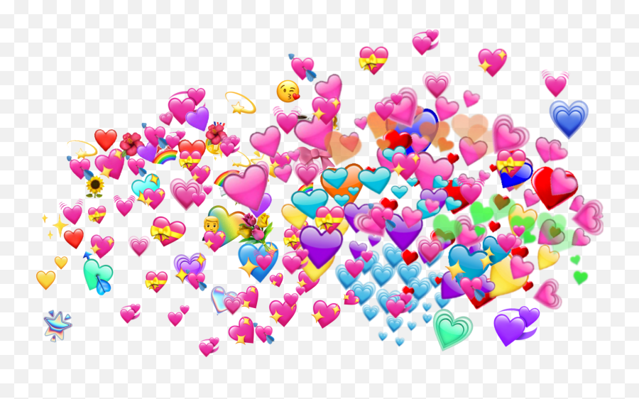 Wholesome Meme Hearts Png - Transparent Heart Emoji Meme Png,Wholesome Heart Emoji Memes