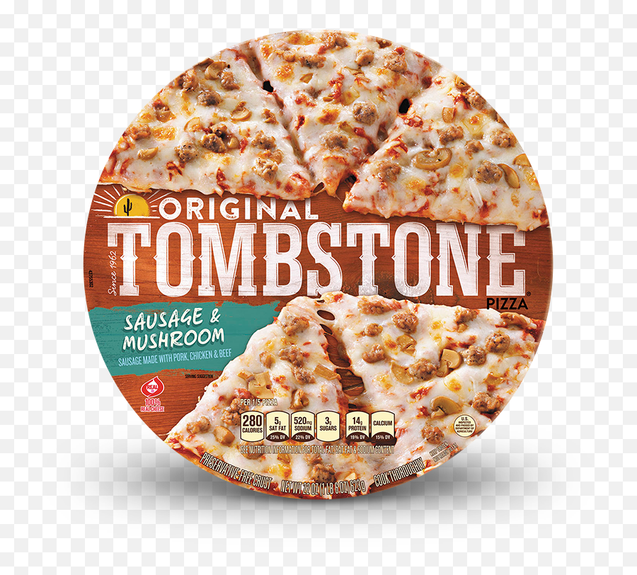 Download Original Tombstone Sausage - Tombstone Frozen Pizza Emoji,Proton Emoji