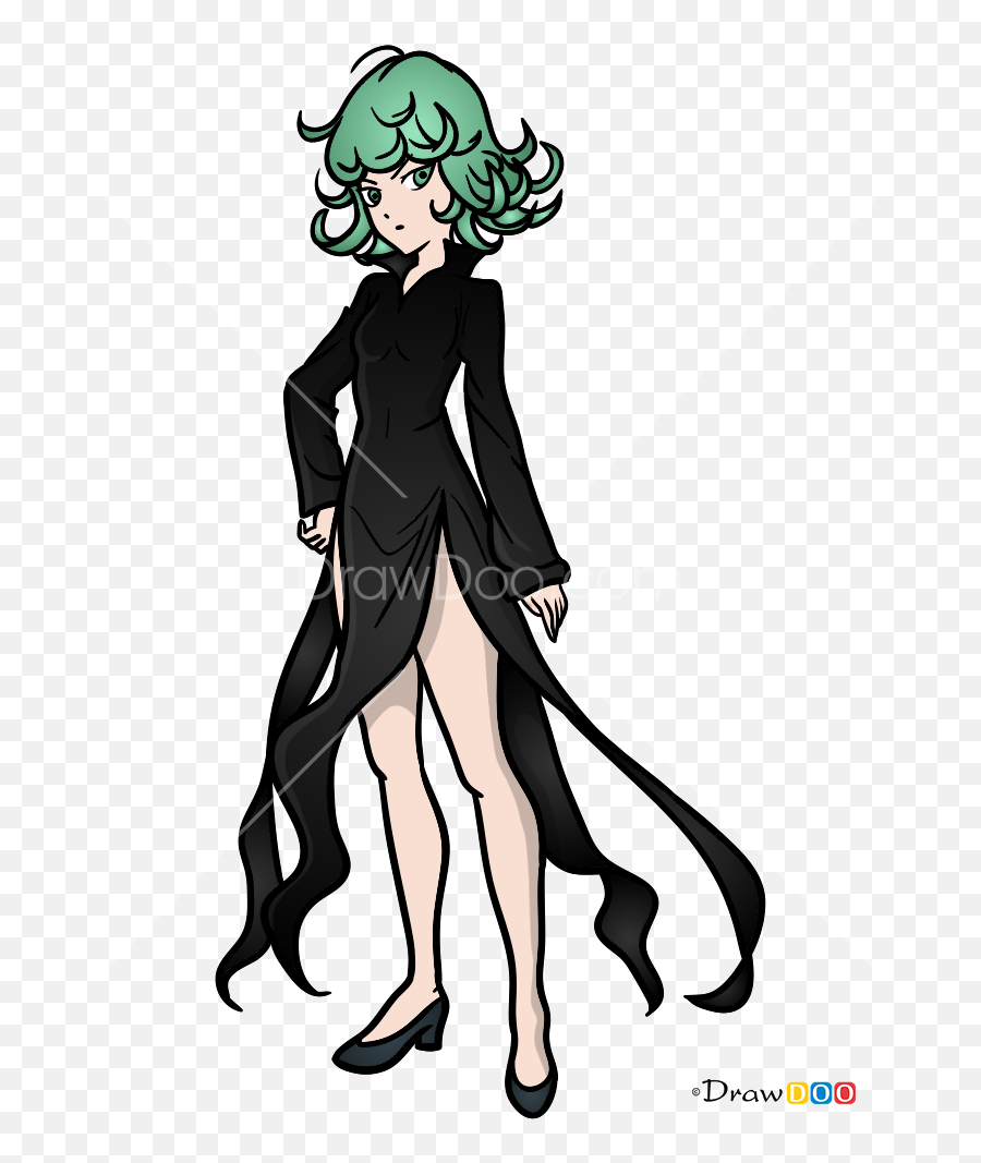 How To Draw Tatsumaki One Punch Man - Tatsumaki Cosplay Emoji,Super Sailor Moon S Various Emotion Tutorial