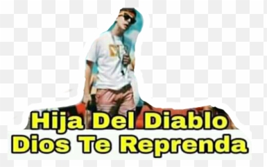 Hija Del Diablo Sticker - Religion Emoji,Emoji Del.diablo