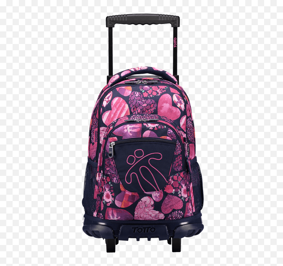 Ruedas Estampada Bomper Renglon - Totto Backpack With Wheels Emoji,Mochila Escolar Dos Emotions