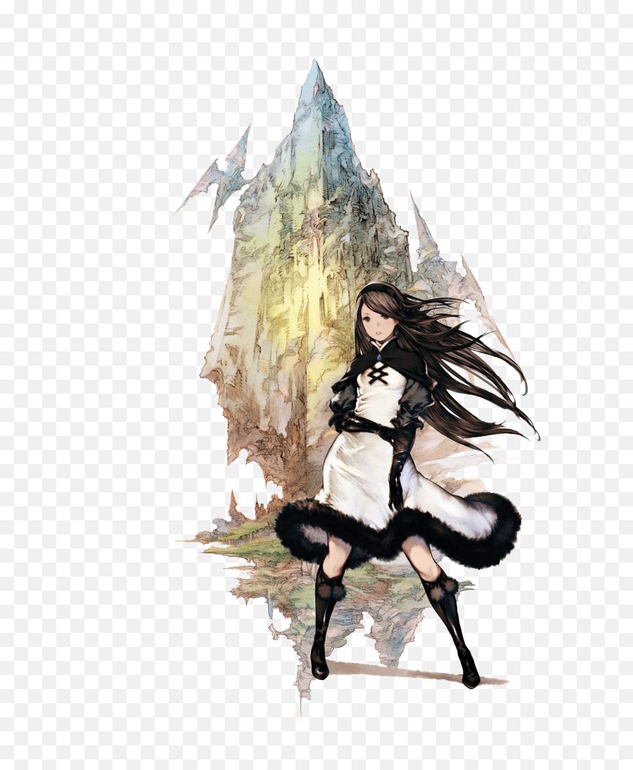 Bravely Default - Bravely Default Agnes Official Art Emoji,Emoticons E3