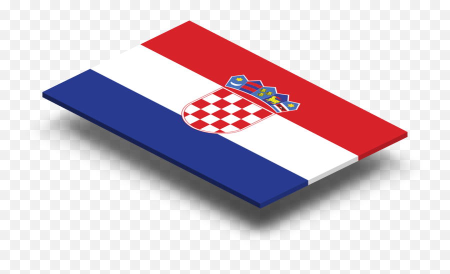 Croatia Flag In Rich Quality Definition The National Flag - Language Emoji,Emoticon Characters For Cross And American Flag For Twitter