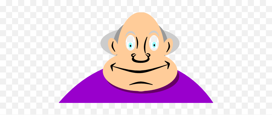 Old Man Clip Art - Happy Emoji,Old Men Emotions Clipart Gif