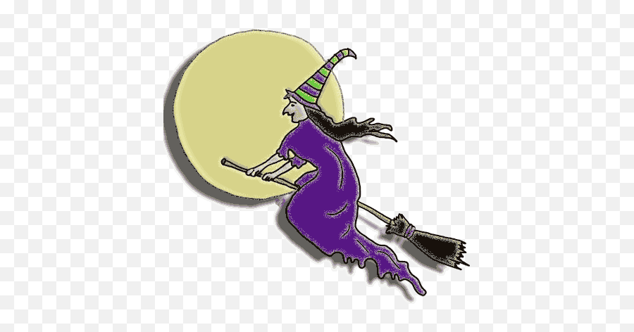 Halloween Clip Art Witch - Clipartsco Witch Hat Emoji,Emoticon Witch And Cauldron Gif