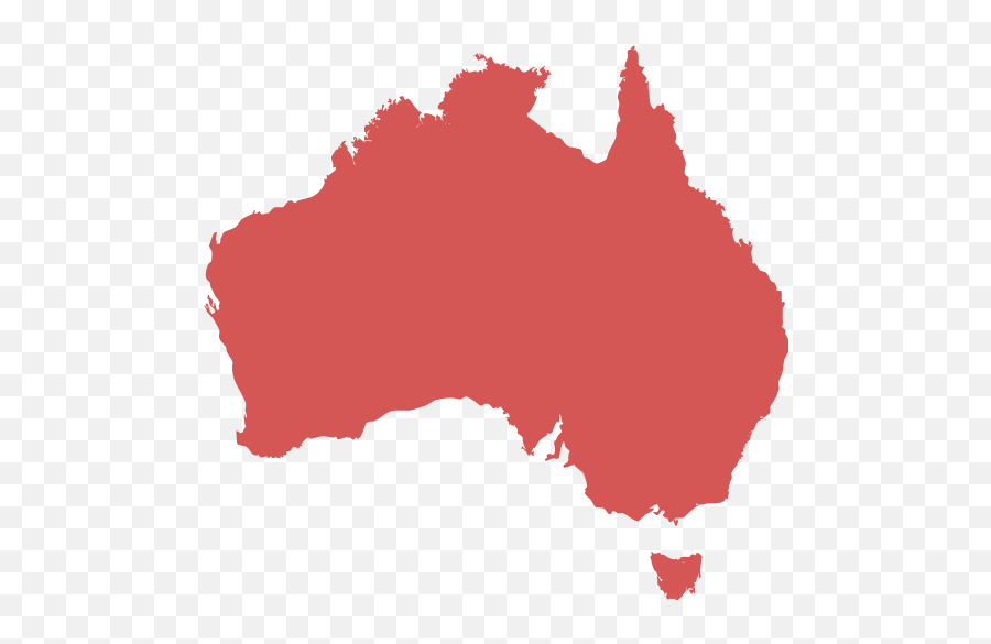 Australia Map Clip Art - Thank You Png Download 531504 Mirador De Colom Emoji,Austrila Emoji Png