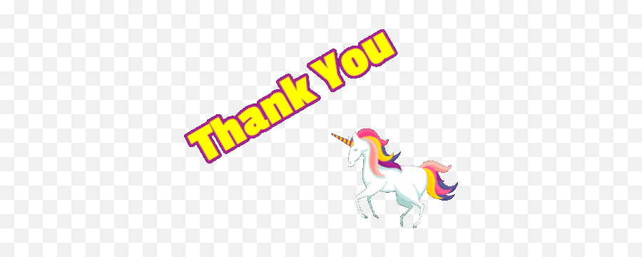 Thank You Gif Thank - You8 Editable Gifs Unicorn Emoji,Emojis Saying Thank You