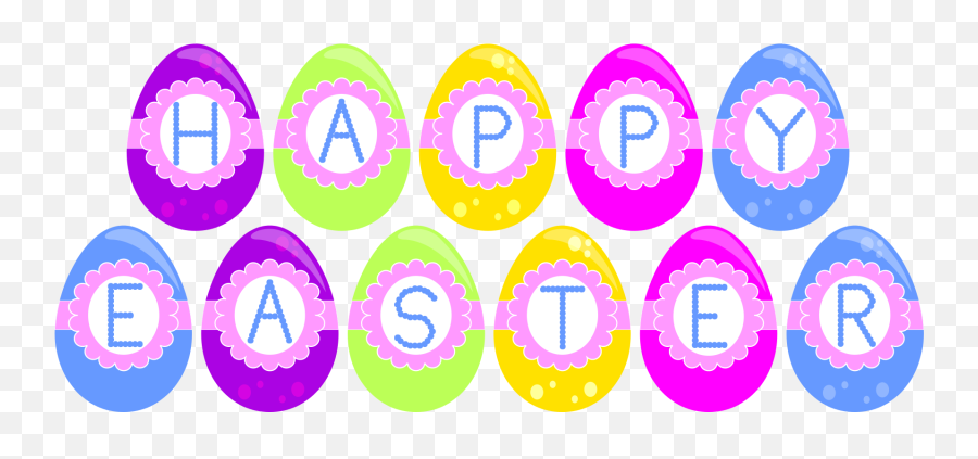 Transparent Background Happy Easter Emoji,Easter Religious Emoji