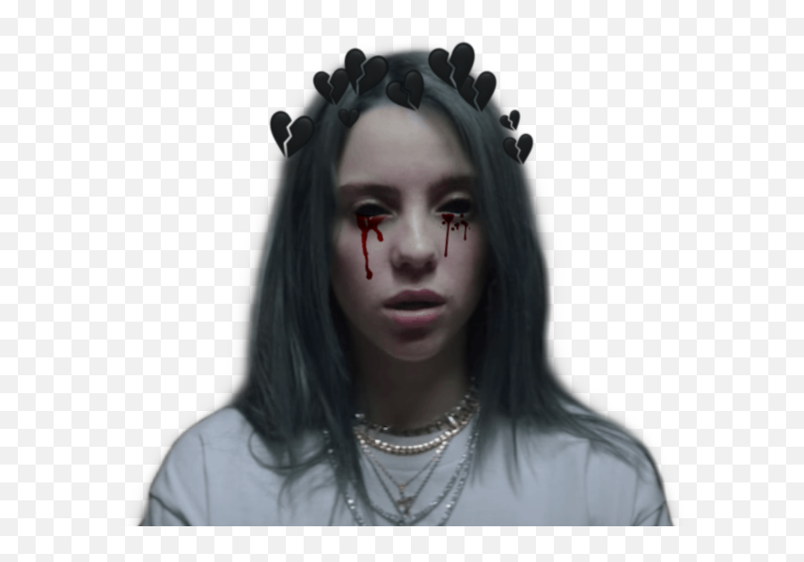 The Most Edited Oceaneyes Picsart - Billie Eilish Bury A Friend Emoji,Emoticon For Ataraxia