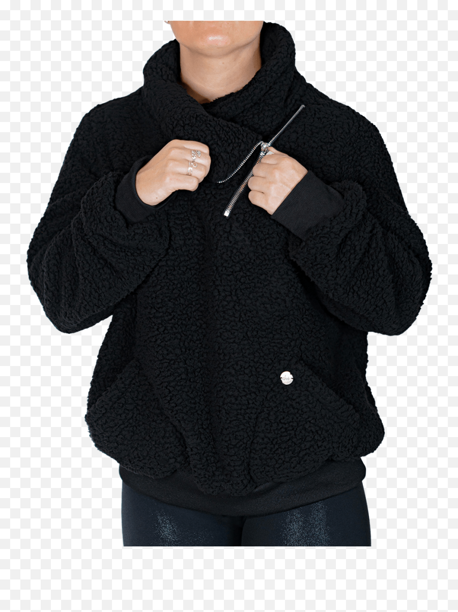 Fleece Teddy Pullover With Pockets - Hooded Emoji,Png Emojis Xxx Breast