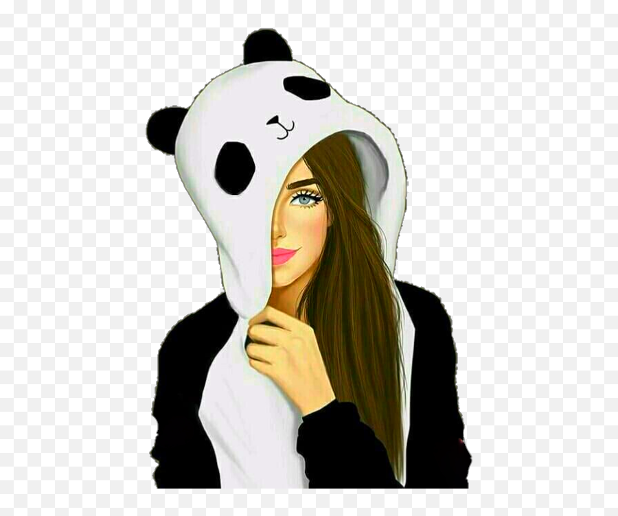 Teddy Bear Sticker Challenge On Picsart - Menina Com Pijama De Panda Desenho Emoji,Emoticon De Abrazo Para Whatsapp