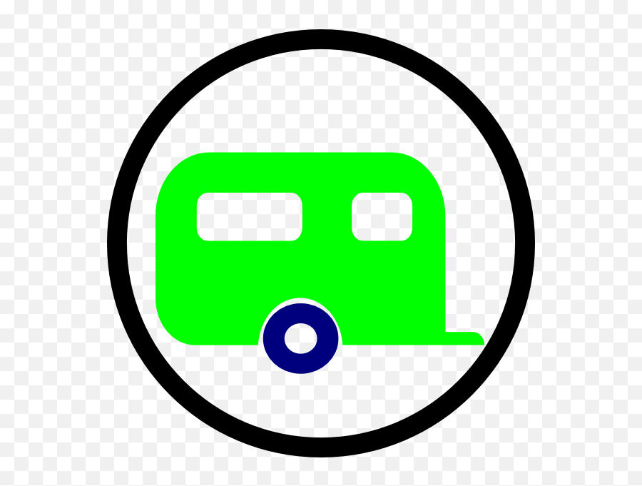 Camping Trailer Clip Art - Clip Art Library Recreational Vehicle Emoji,Travel Trailer Emoji