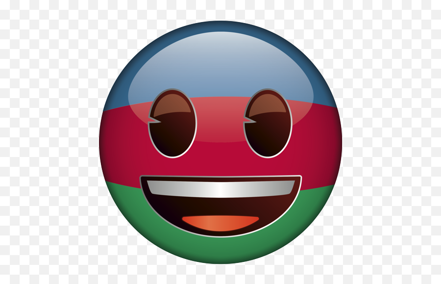 Emoji U2013 The Official Brand Face Flag Azerbaijan Asia - Azerbaijan Emoji,Big Emojis Faces