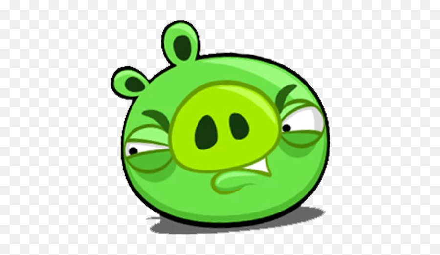 Bad Piggies Telegram Stickers Sticker Search Emoji,Wistleing Emoticon