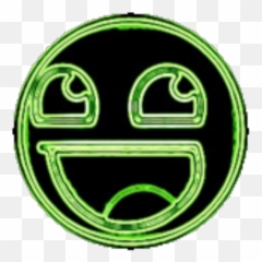 Neon Epic Smiley Face - Roblox Emoji,Epic Emoticon