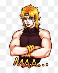Telegram Sticker 3 From Collection Jjba Sticker Pack Emoji,Jotaro Sweating Discord Emoji