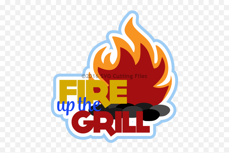 Fire Up The Grill Png Png - Grill Fire Svg Emoji,Fire Emoji Black Background