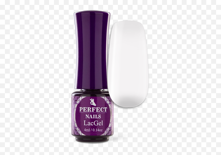 Lacgel 002 Gel Polish 4ml - White Emoji,Nail Care Emoji