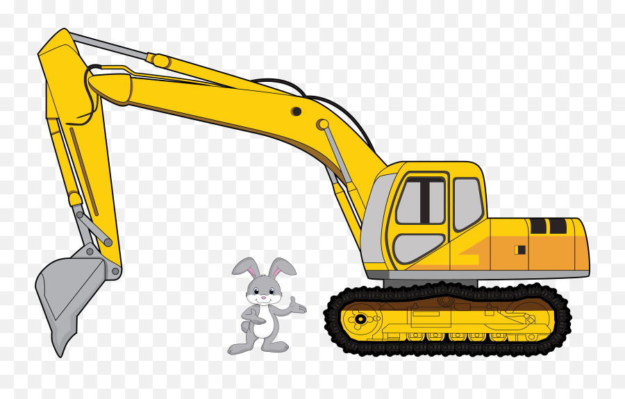 Bulldozer Svg Cartoon Construction - Backhoe Clipart Emoji,Construction Equipment Emoji