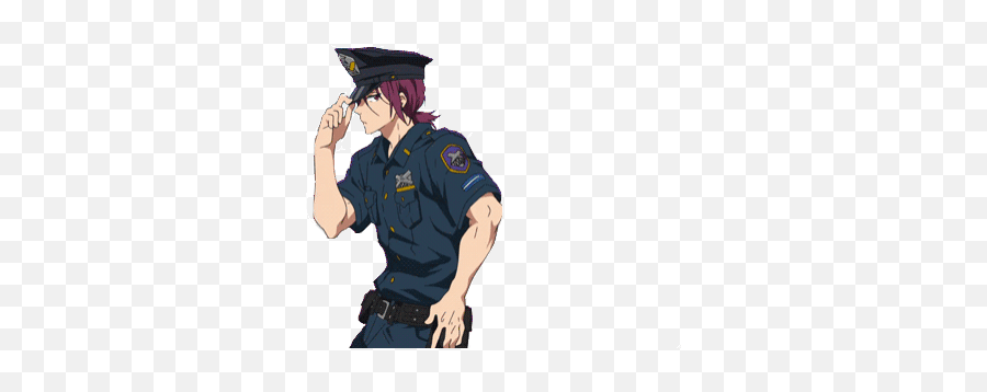 Top Sobs Eternally Stickers For Android - Police Anime Gif Transparent Emoji,Laughy Cry Emoji