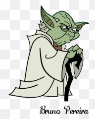Star Wars Cartoon Png Clipart - Yoda Vector Emoji,Star Wars Emoji Yoda