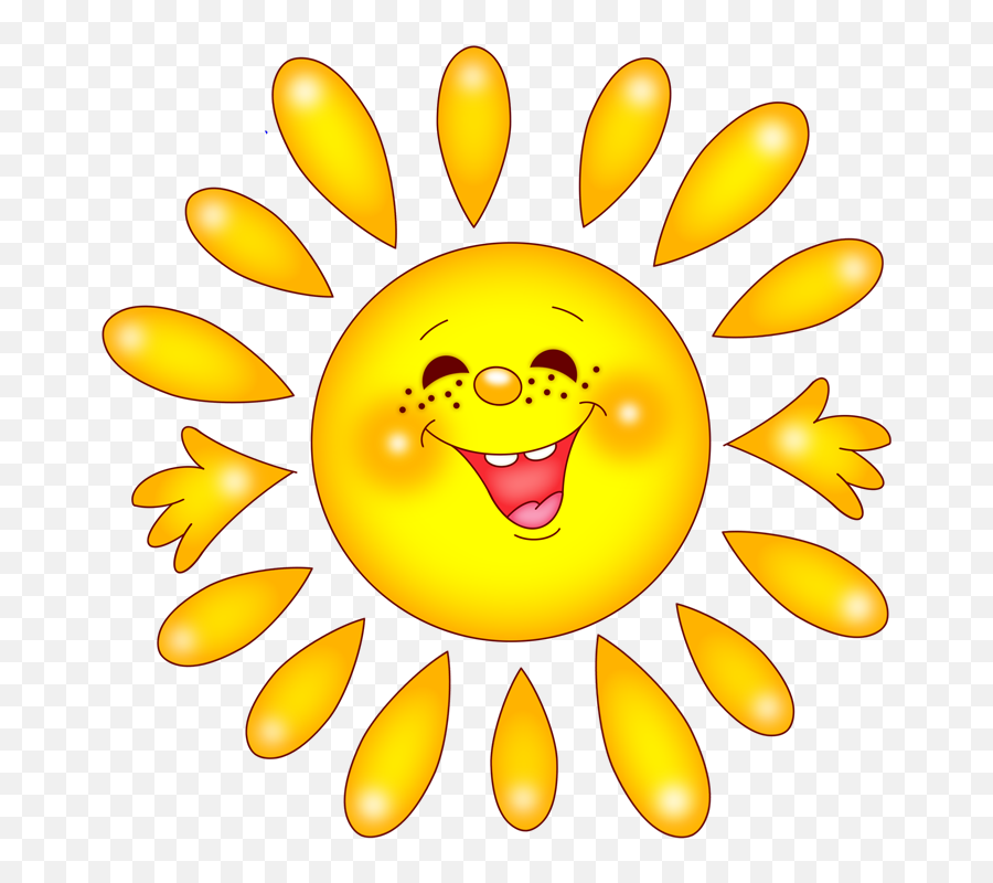 Funny Emoticons Emoji - Soleil Clipart,Sunshine Emoticon