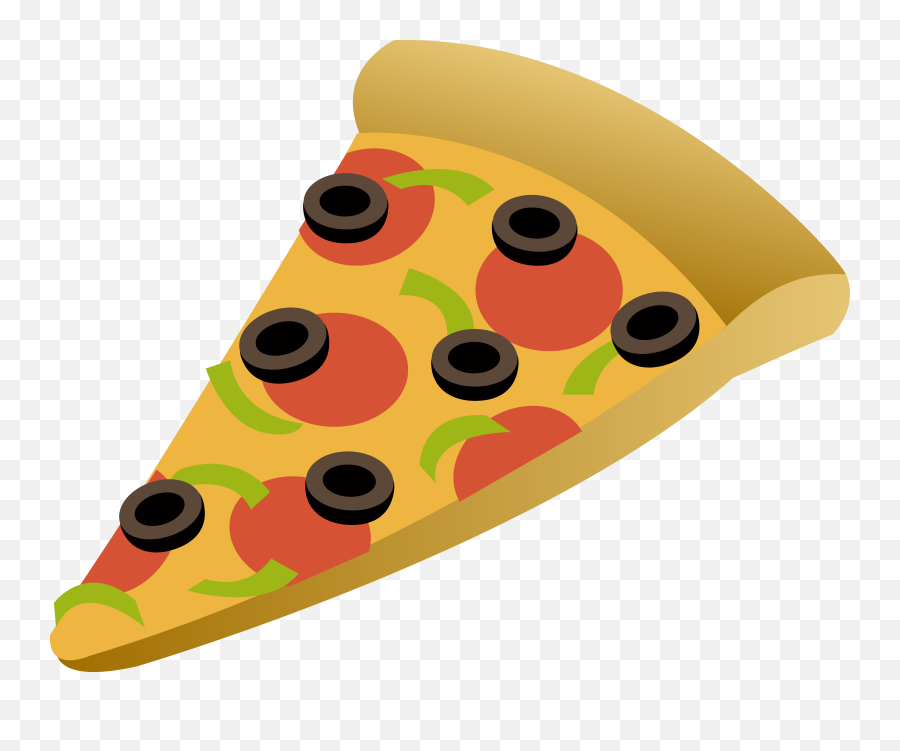 Pizza Clipart 0 - Slice Clipart Pizza Png Emoji,Pizza Emoji Transparent