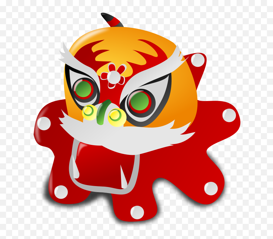 Free Clipart - Chinese New Year Art Clip Emoji,Emoji Lunar New Year Golden Pig