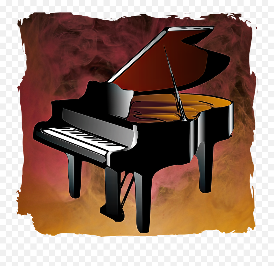 Free Piano Keys Piano Illustrations - Piano Tegning Emoji,Piank Girl With Super Emotions