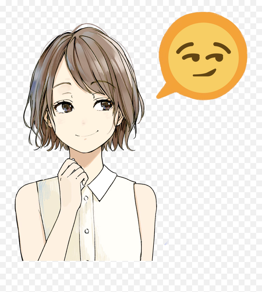 Anime Animetyan Tyan Cute Sticker By Emoji,Manga Emotions