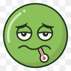 Sick Emoji Design Wallpaper Decal - Happy,Freaked Out Anime Emoji