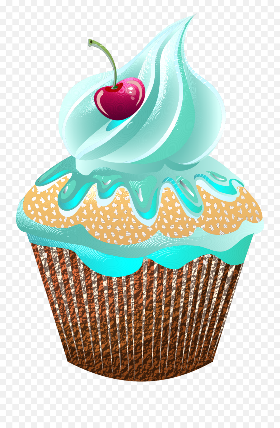 Cupcakes Clipart Buttercream Cupcakes Buttercream - Vector Cake Logo Png Emoji,Where To Buy Emoji Cupcakes