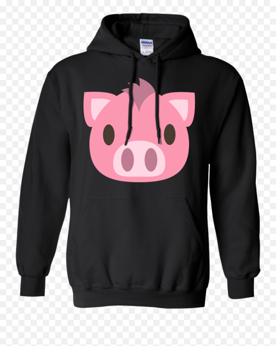 Pig Face Emoji Hoodie - Grinch And Nightmare Before Christmas Sweatshirt,Flying Pigs Emoji