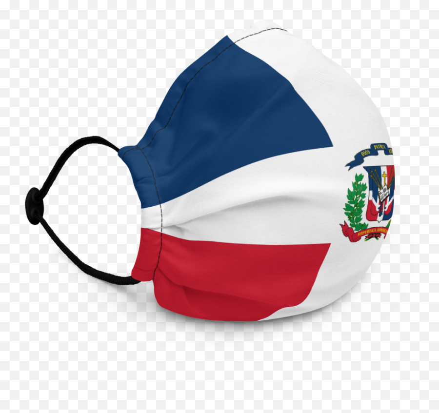 Dominican Republic Flag Washable Face Mask - Lotus Temple Emoji,Umd Terps Football Emojis