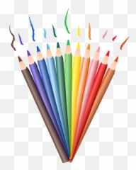 Colored Pencil Drawing Clip Art - Transparent Background Colored Pencils Clipart Emoji,Kmart Emoji Pencil