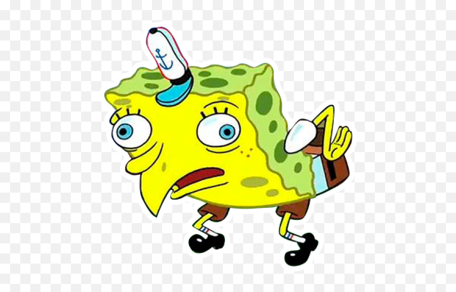 Sticker Maker - El Paquete De Bob Esponja Spongebob Meme Png Emoji,Emojis Drogados